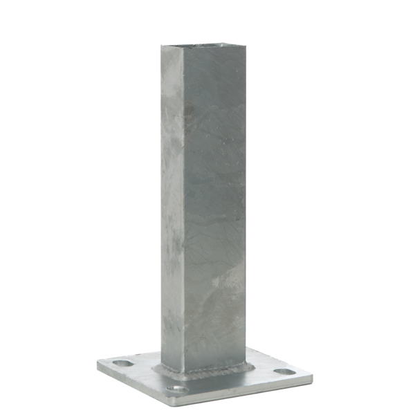 Fußplatte 120mm x 120mm für R-fit Zaunpfosten
