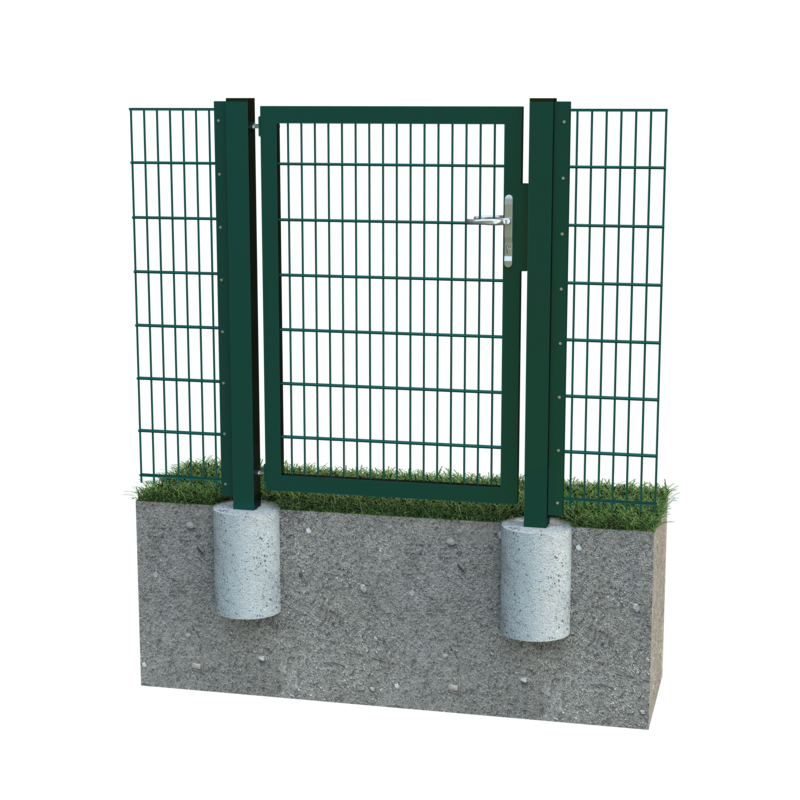 Gartentor Hesto VARIO 1,25 m | moosgrün