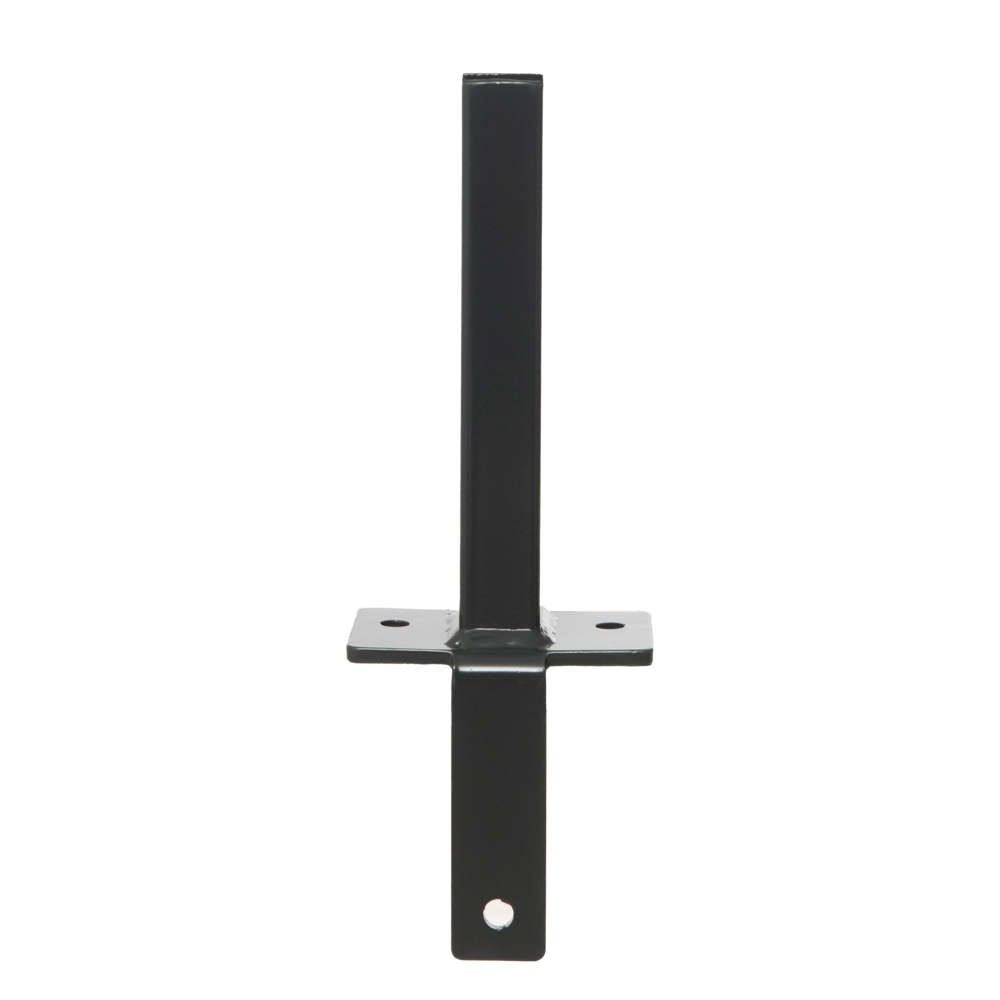 Winkelfußplatte 130mm x 80mm RAL 7016