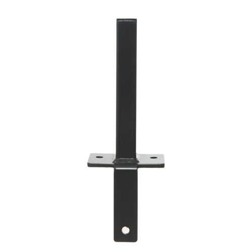 Winkelfußplatte 130mm x 80mm RAL 7016