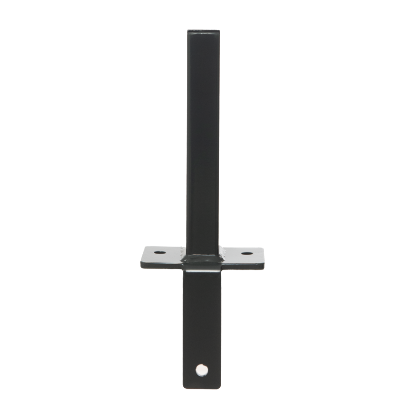 Winkelfußplatte 130mm x 80mm RAL 7016