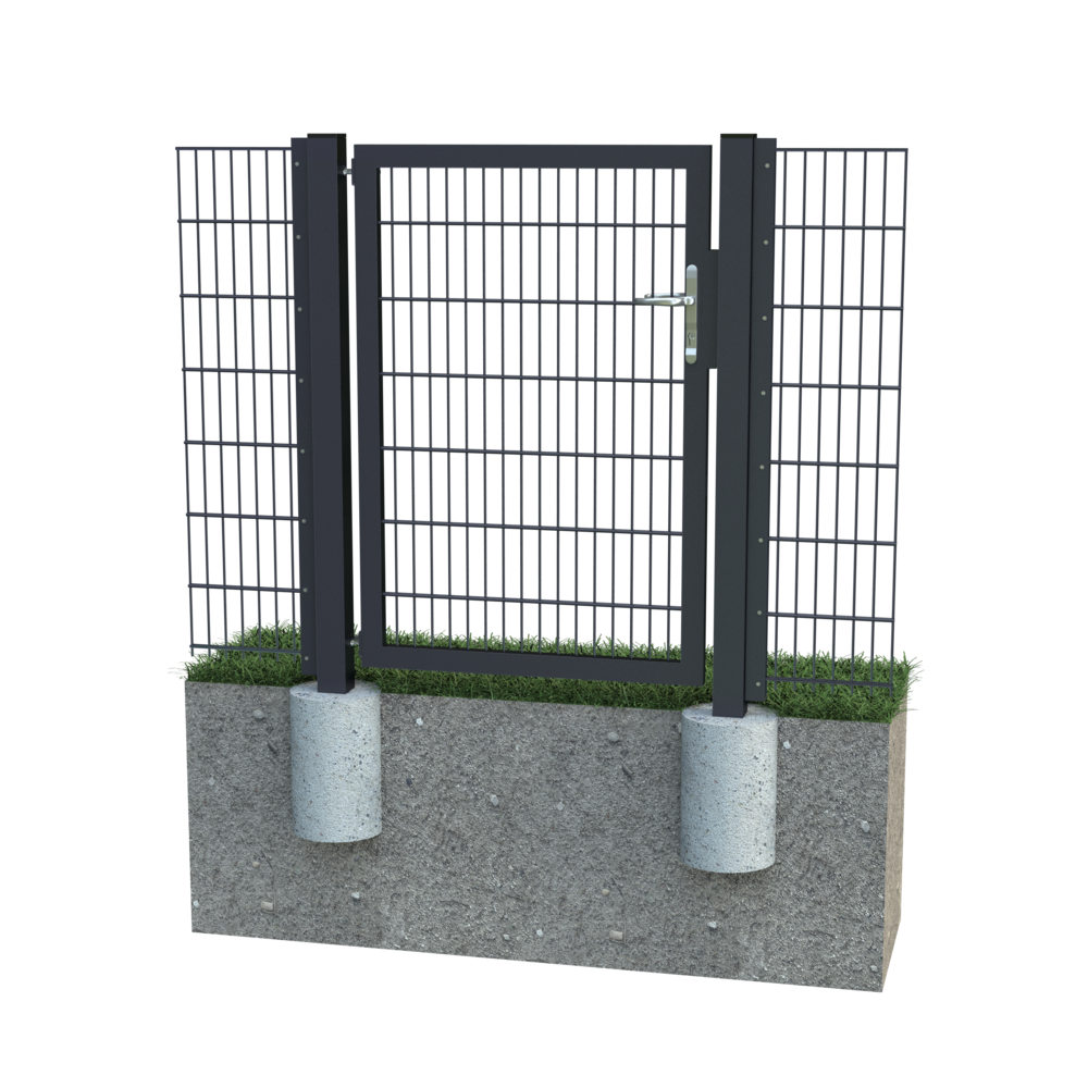 Gartentor Hesto VARIO 1,25 m | anthrazit